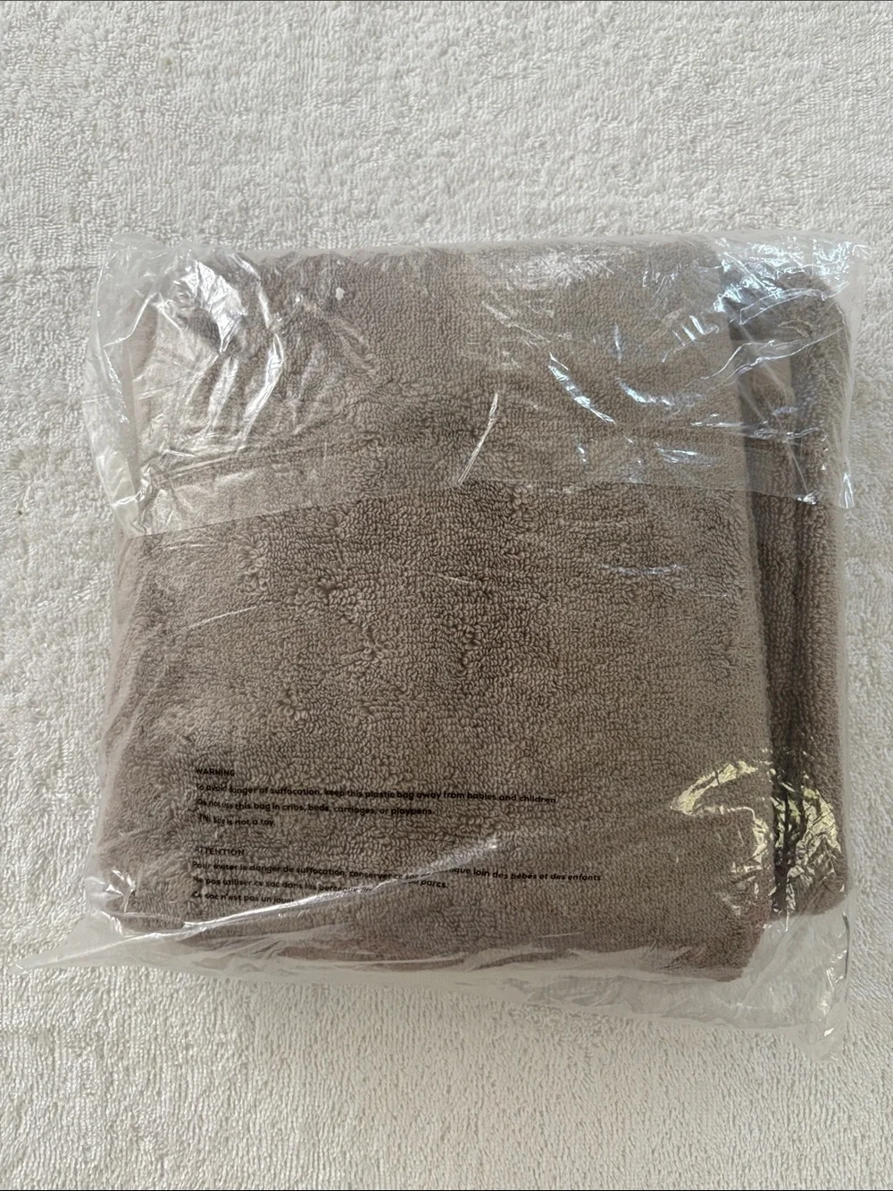 Brooklinen Plush Towel in Driftwood
